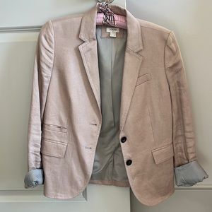 JCrew linen blazer
